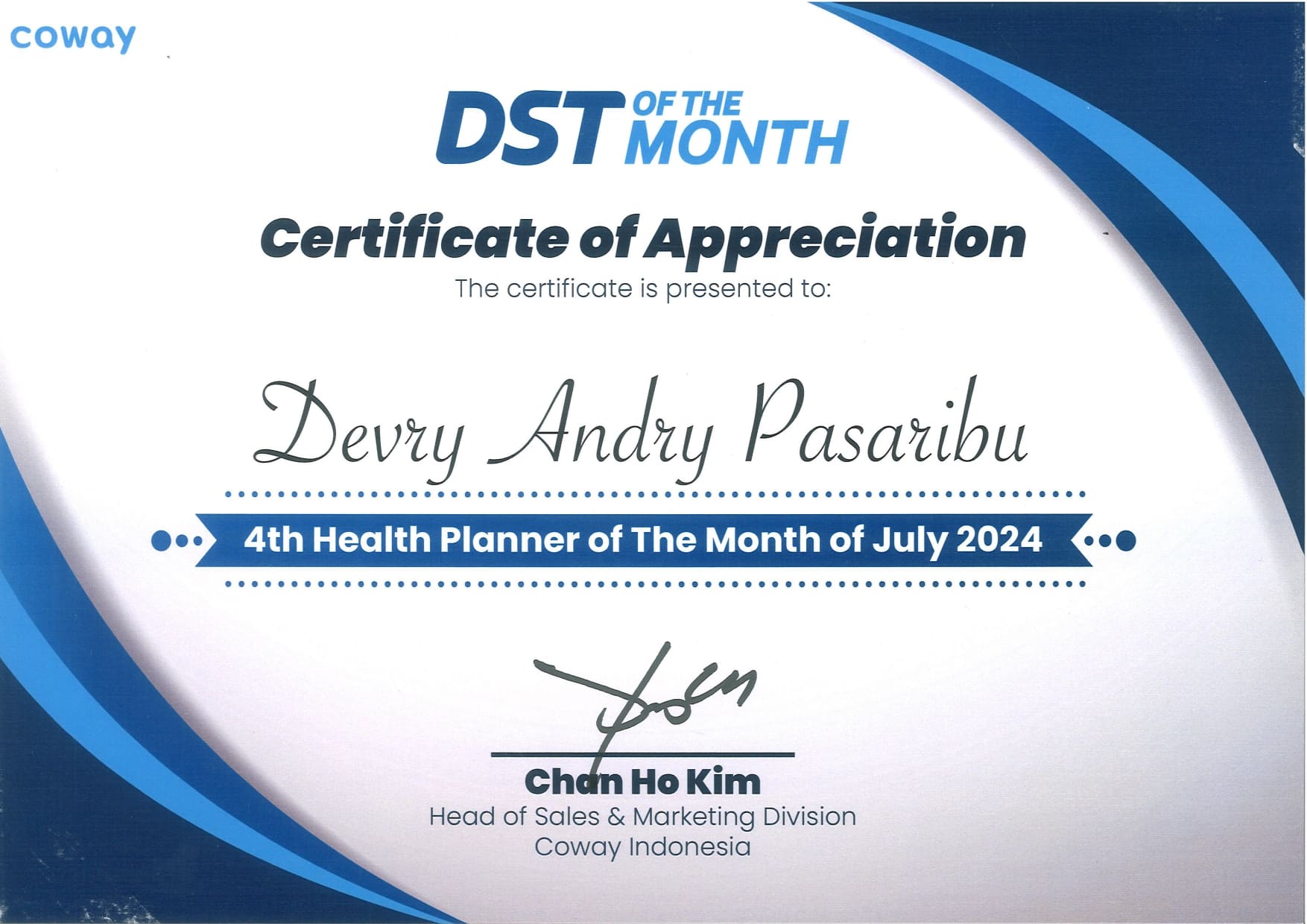 SERTIFIKAT COWAY (11) SERTIFIKAT COWAY (11)