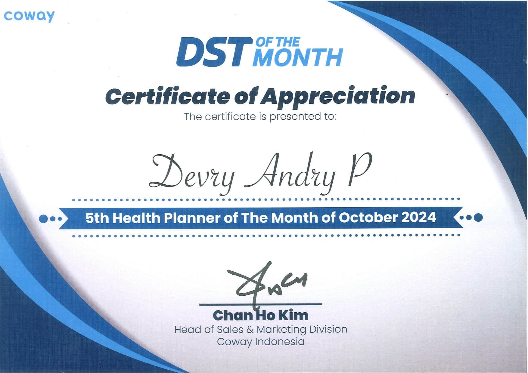 SERTIFIKAT COWAY (14) SERTIFIKAT COWAY (14)