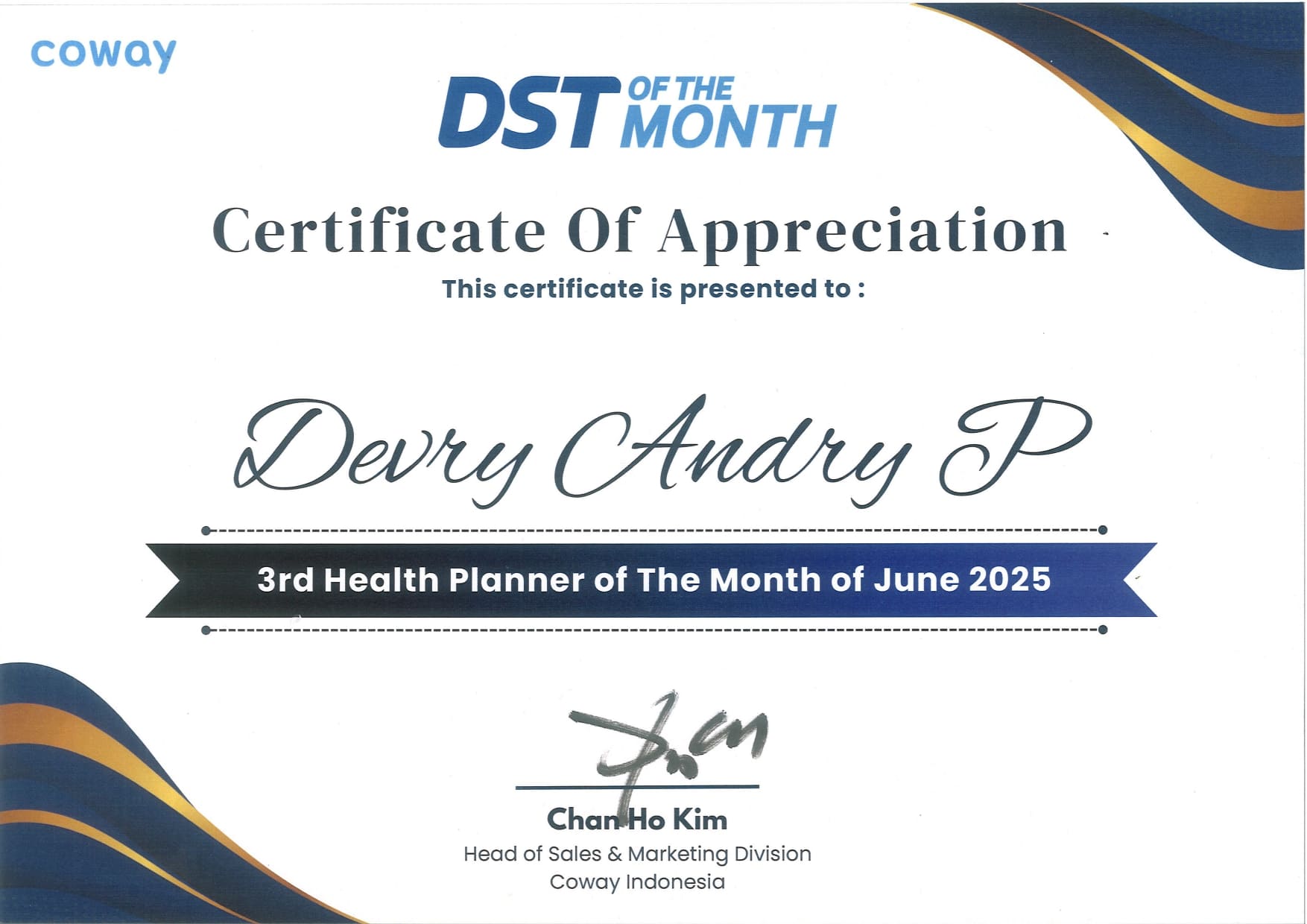 SERTIFIKAT COWAY (18) SERTIFIKAT COWAY (18)