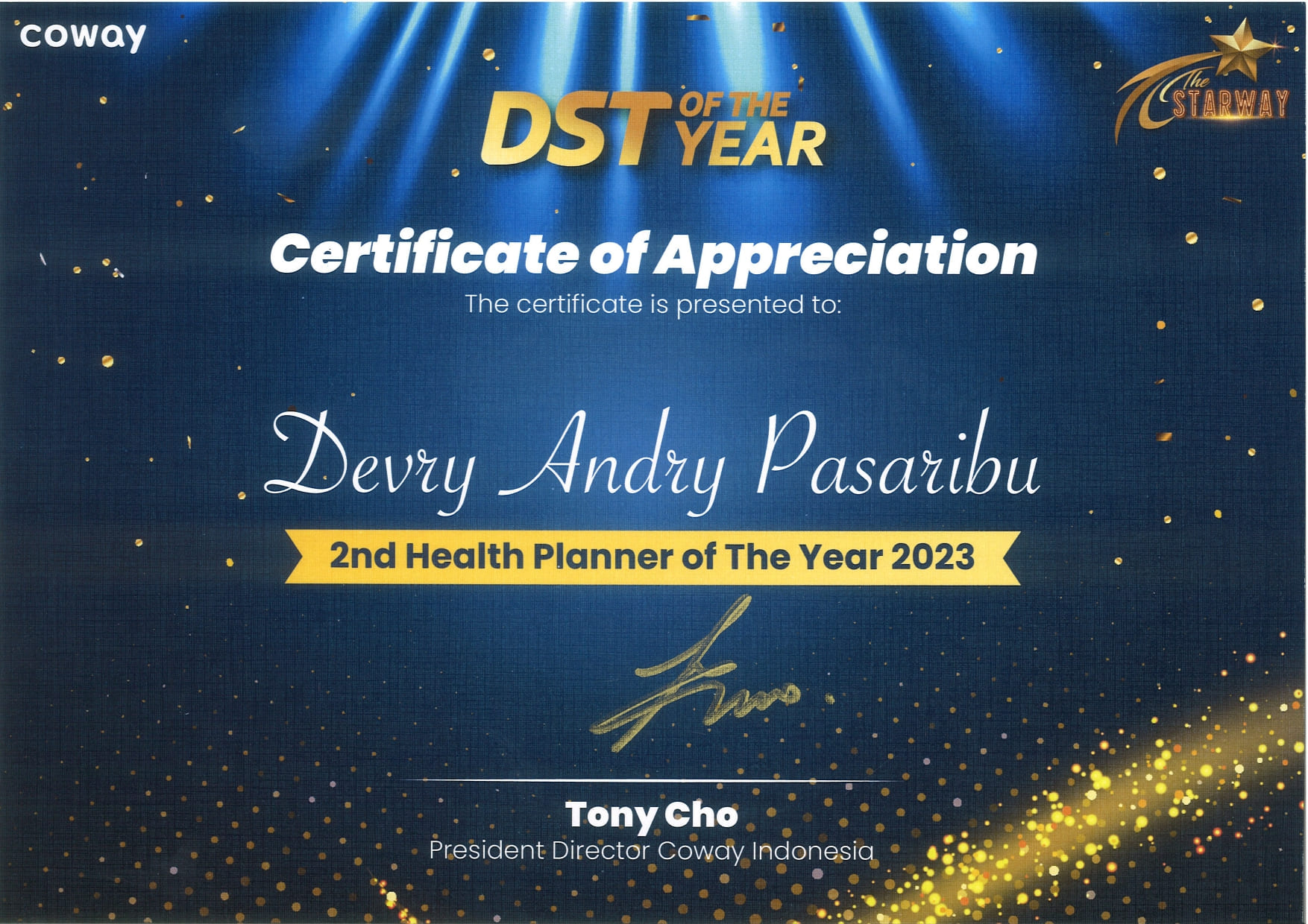 SERTIFIKAT COWAY (5) SERTIFIKAT COWAY (5)