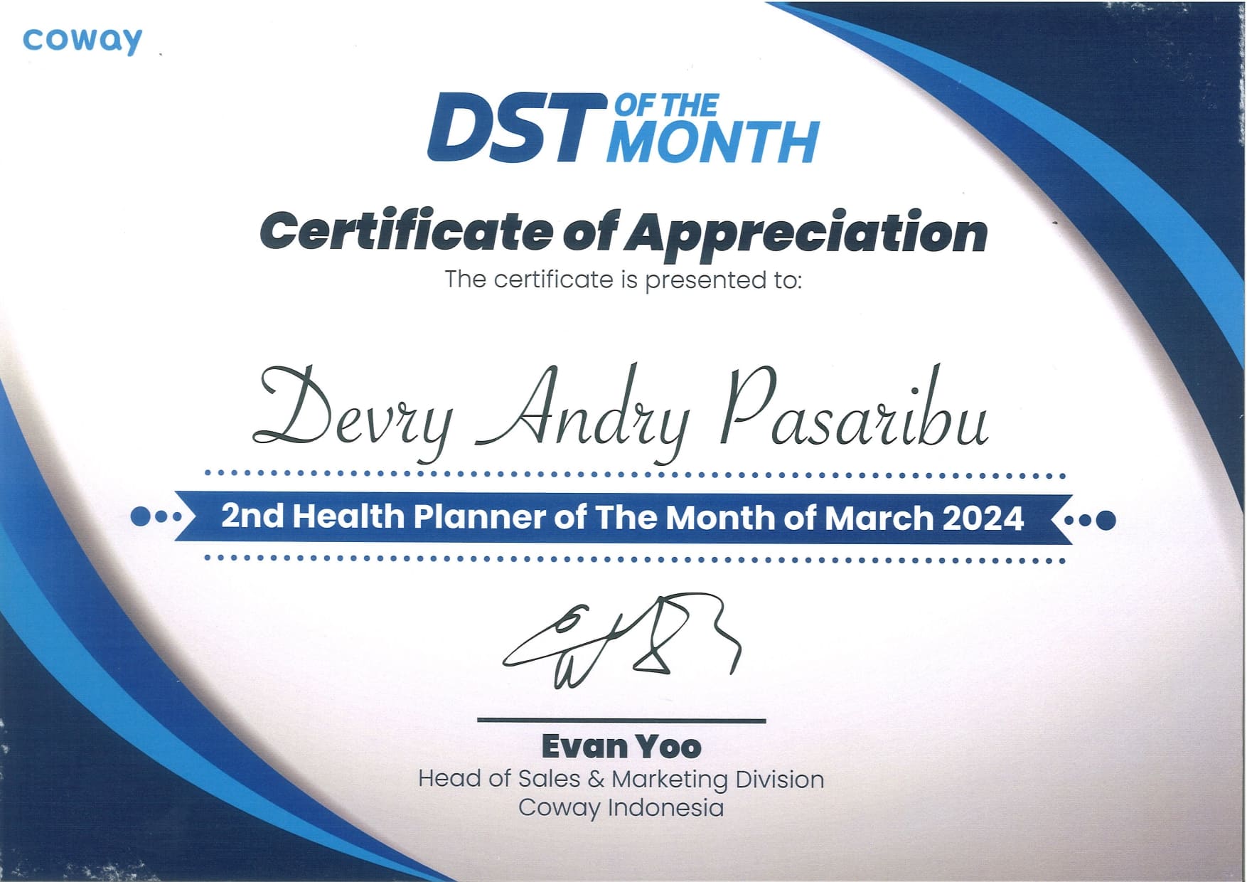 SERTIFIKAT COWAY (8) SERTIFIKAT COWAY (8)