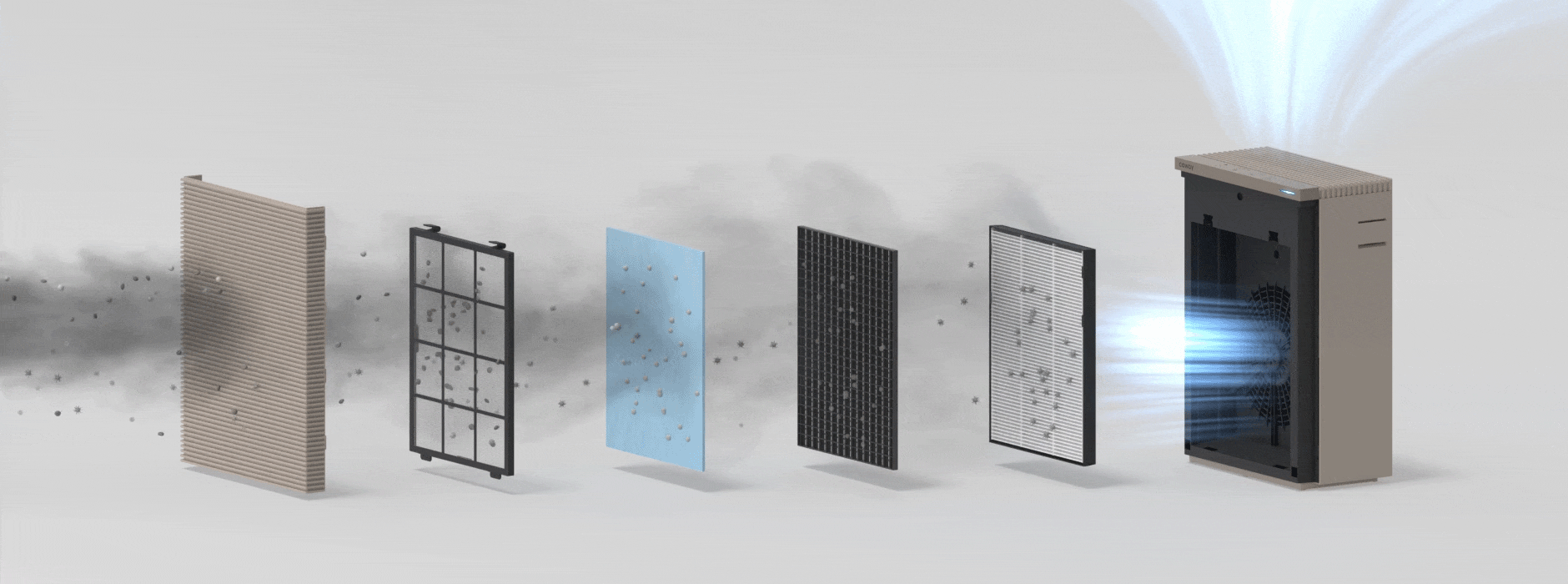 Air Matching Filter on Squarefit